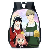 Anime Spy x Family Popular 3-D Print Students Backpack Casual Kids Youth Unisex Backpack