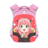 Anime Spy x Family Fashion Pink Cute Students Unisex Casual Backpack Travel Bag