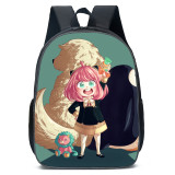 Anime Spy x Family Popular 3-D Print Students Backpack Casual Kids Youth Unisex Backpack