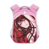 Anime Spy x Family Fashion Pink Cute Students Unisex Casual Backpack Travel Bag
