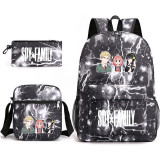 Anime Spy x Family Backpack 3PCS Set Students School Backpack With lunch Bag and Pencil Bag Set