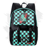 Demon Slayer Kids Youth Backpack Big Capacity Bookbag Trendy School Backpack Waterpfoof