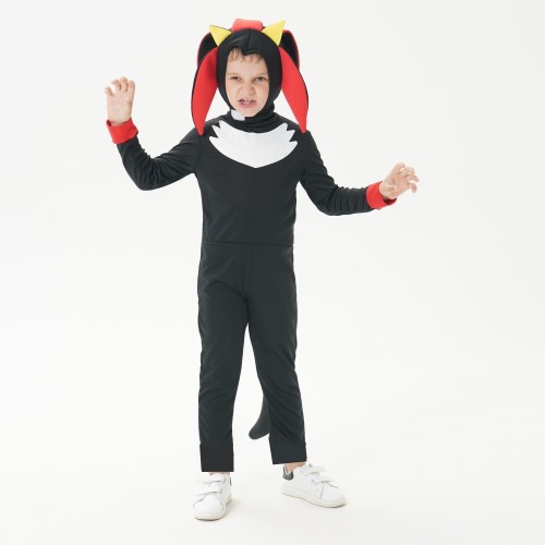 Sonic the Hedgehog Dark Sonic Cosplay Costume Halloween Kids Costume
