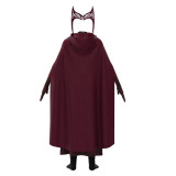 [Kids/Adults] WandaVision Cosplay  Wanda Maximoff Cosplay Costume With Cloak Halloween Costume