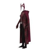 [Kids/Adults] WandaVision Cosplay  Wanda Maximoff Cosplay Costume With Cloak Halloween Costume