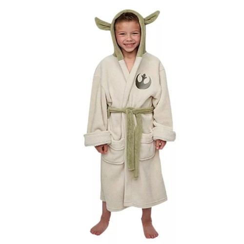 [Kids/Adults] Star Wars Cosplay Cape Yoda Bathrobe Cape Cloak Halloween Cosplay Cloak