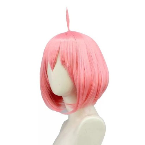 Anime Spy x Family Anya Forger Cosplay Wigs Pink Short Wigs Halloween Cosplay Accessories