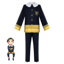 [Kids/Adults] Anime Spy X Family Costume Damian Desmond Cosplay Costume School Uniform Suit Halloween Suit