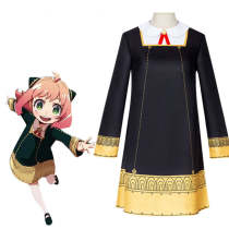 Anime Spy x Family Cosplay Anya Forger Cosplay Dress Costume Halloween Costume Outfit