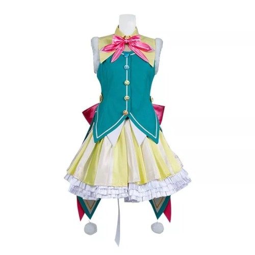 Vocaloid Hatsune Miku Kusanagi Nene Costume Dress Halloween Party Costume Outfit