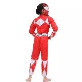 Halloween Mighty Morphin Power Rangers Costume Jumpsuit Halloween Muscle Zentai For Kids