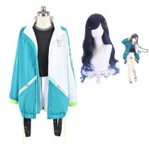 Vocaloid Hatsune Miku Shiraishi An Cosplay Costume With Wigs Halloween Party Cosplay Full Set