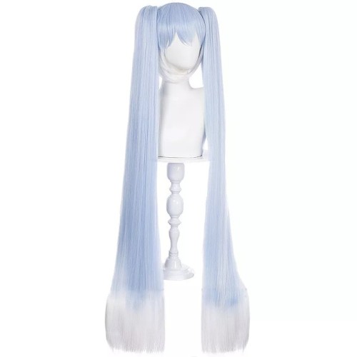 Vocaloid Cosplay Wigs Snow Miku Cosplay Wigs Halloween Cosplay Accessories