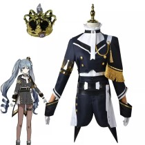 Vocaloid Cosplay Game Project Sekai Hatsune Miku Military Uniform Halloween Performance Cosplay Outfit