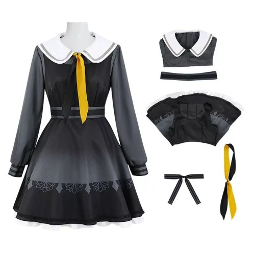 Vocaloid Hatsune Miku Costume Shinonome Ena Cosplay Costume Dress With Wigs Full Set Halloween Costume Set