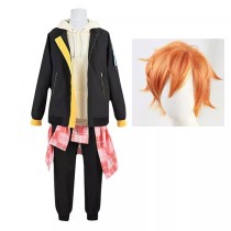 Vocaloid Hatsune Miku Shinonome Akito Cosplay Costume With Wigs Whole Set Halloween Costume Outfit