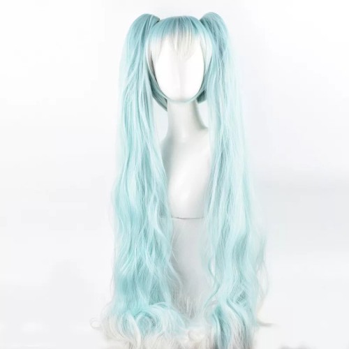 Vocaloid Hatsune Miku Snow Princess Cosplay Wigs Performance Party Accessories