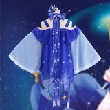 Vocaloid Costume Dress Snow Miku Costume VOCALOID Miku Kimono Dress Halloween Party Costume