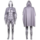 Moon Knight Cosplay Costume Jumpsuit With Cloak Halloween Cosplay Costume Zentai Outfit