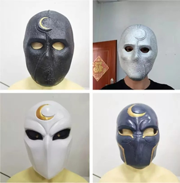 Moon Knight Cosplay Mask Halloween Performance Cosplay Accessories
