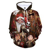 The Nightmare Before Christmas Hoodie Long Sleeves Street Style Sweatshirt For Men and Women