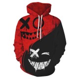 The Nightmare Before Christmas Fashion Print Casual Long Sleeves Hoodie For Man And Women