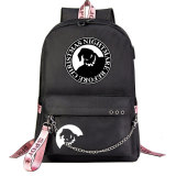 The Nightmare Before Christmas Trendy Chain Backpack Kids Youth Unisex Backpack Casual Bag