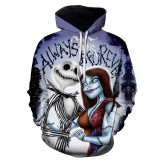 2022 The Nightmare Before Christmas Hoodie 3-D Popular Fall and Winter Casual Hoodie