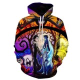 2022 The Nightmare Before Christmas Hoodie 3-D Popular Fall and Winter Casual Hoodie