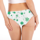 2022 Christmas Underwear Trendy Bikini Cute Dog Print Underwear Briefs For Girls Women