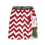 Christmas Underwear Fashion 3-D Funny Print Comfort Midway briefs Men's Breathable Underwear