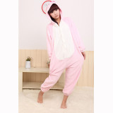 Kigurumi Animal Onesies Fashion Cute Cartoon Pink Cat Hoodie Pajamas