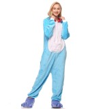 Kigurumi Animal Onesies Flannel Doraemon Hooded Pajamas For Kids Adults