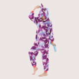 Kigurumi Animal Onesies Fashion Home Wear Bodysuits Flannel Pegasus Pajamas