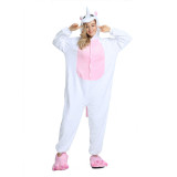 Kigurumi Animal Onesies Cartoon Hooded Sleepwear Fashion Flannel Unicorn Pajamas