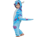 Kids Adults Kigurumi Animal Onesies Fashion Cute Cartoon Hooded Flannel Pajamas