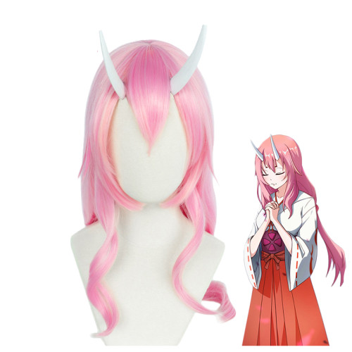 That Time I Got Reincarnated As A Slime Shuna Cosplay Wigs With Horns Halloween Performance Accessories
