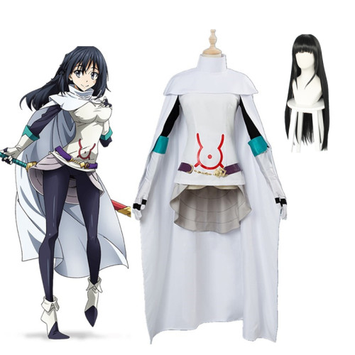 That Time I Got Reincarnated As A Slime Shizu Cosplay Costume Set With Wigs Halloween Cospaly Outfit