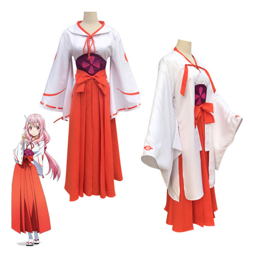 Anime That Time I Got Reincarnated As A Slime Shuna Cosplay Costume Halloween Performance Cosplay Kimono Dress