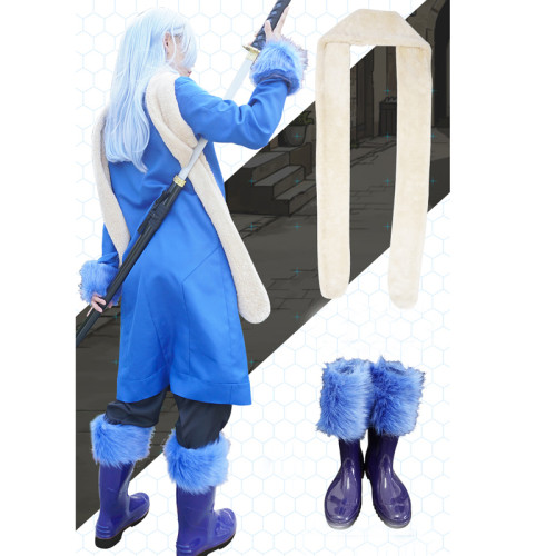 That Time I Got Reincarnated as A Slime Rimuru Tempest Cosplay Costume With Shoes and Wigs Halloween Cosplay Costume Full Set