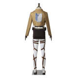 Attack On Titan Shingeki no Kyojin Eren Jaeger Costume Whole Set With Wigs and Boots Cosplay Set