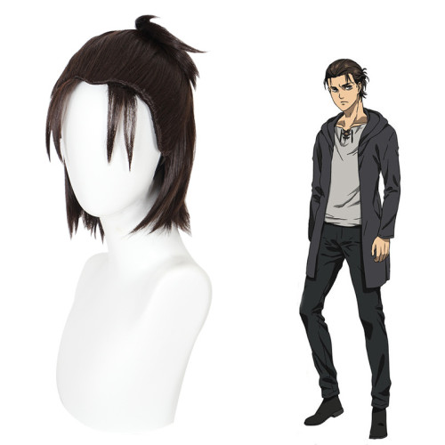 Attack on Titan AOT Final Season 4 Eren Jaeger Cosplay Wigs Halloween Performance Accessories