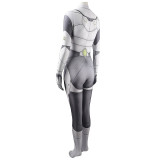 Overwatch 2 Genji Female Ver. Zentai Halloween Cosplay Jumpsuit Costume