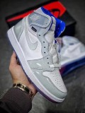 Air Jordan 1 Air Jordan 1 High Zoom  CK6637-104 Joe 1 High top white and grey Gradient