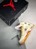 AIR JORDAN 5 OFF WHITE 乔丹/Air Jordan aj5 AJ5 乔丹5代 乔5 乔丹5 OFF-WHITE x Air Jordan 5 CT8480-002