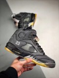 乔丹/Air Jordan  aj5 AJ5 乔丹5代 乔5 乔丹5 OFF-WHITE x Air Jordan 5 CT8480-001