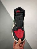 Air Jordan 1 Retro  Bred Toe  Black and Red Toes 555088-610