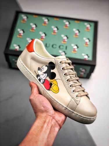 GUCCI Ace Embroidered Low-Top