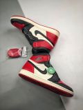 Air Jordan 1 Retro  Bred Toe  Black and Red Toes 555088-610