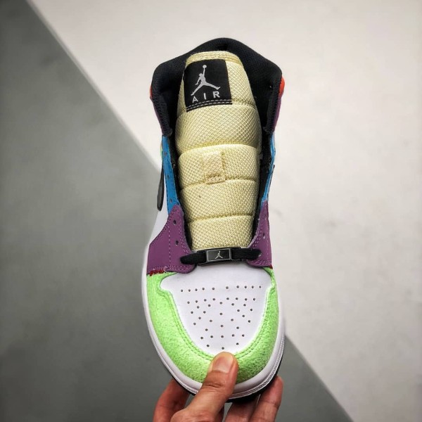 multicolor air jordan 1 mid